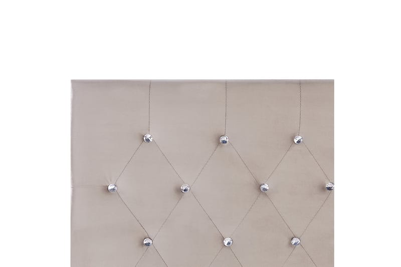 Badar Sengeramme 160x200 cm - Taupe - Møbler - Senge - Sengeramme & sengestel