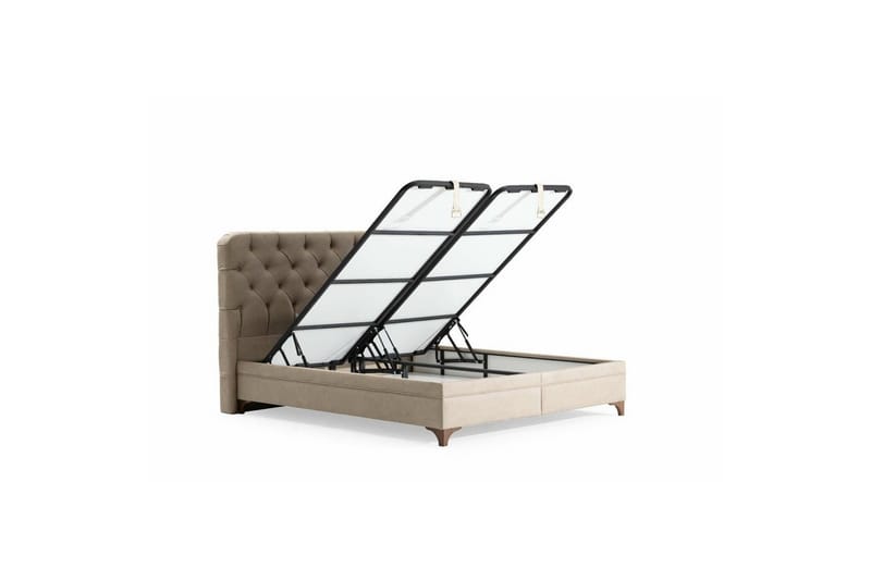 Barbados Sengestel 100x200 cm - Beige - Møbler - Senge - Sengeramme & sengestel