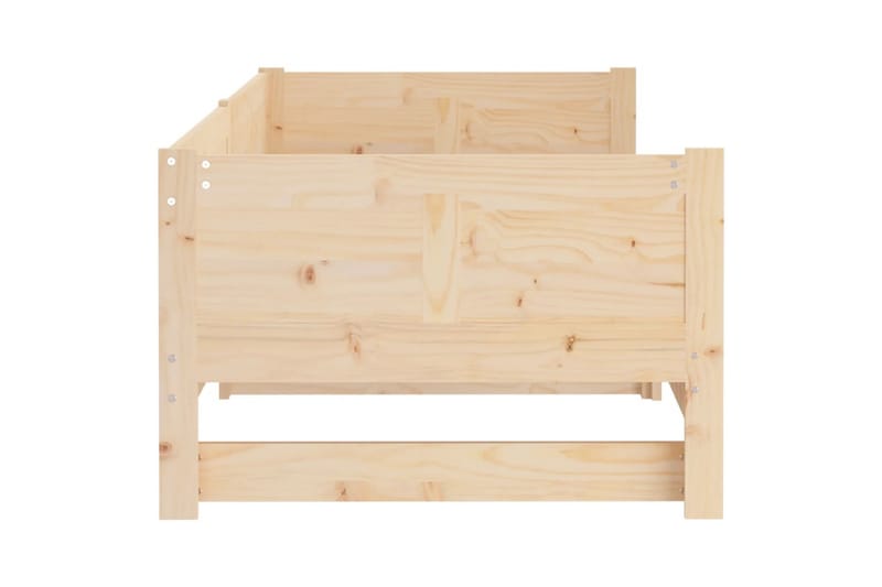beBasic daybed med udtræk 2x(90x190) cm massivt fyrretræ - Brun - Møbler - Sofaer - Daybed