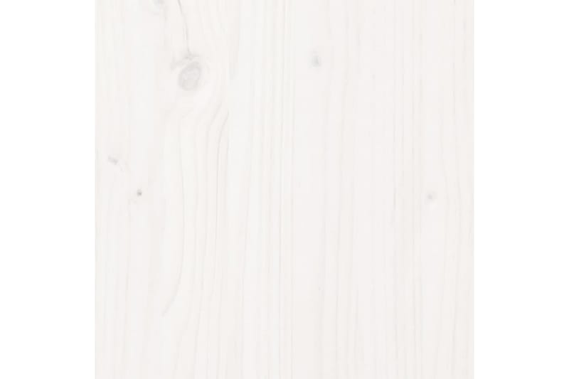 beBasic sengeramme 100x200 cm massivt fyrretræ hvid - Hvid - Sengeramme & sengestel