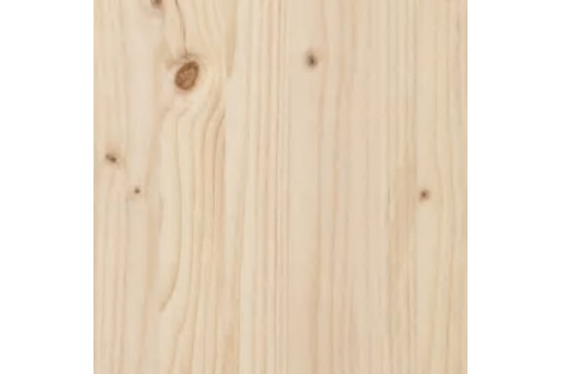 beBasic sengeramme 100x200 cm massivt træ - Brun - Sengeramme & sengestel