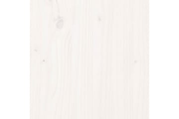 beBasic sengeramme 100x200 cm massivt træ hvid - Hvid - Møbler - Senge - Sengeramme & sengestel