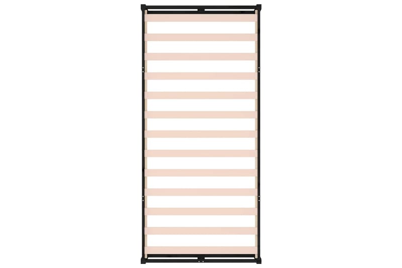 beBasic sengeramme 100x200 cm massivt træ sort - Sort - Møbler - Senge - Sengeramme & sengestel