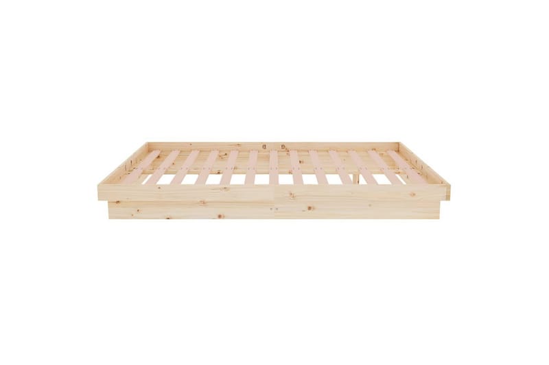 beBasic sengeramme 120x190 cm 4FT Small Double massivt træ - Brun - Møbler - Senge - Sengeramme & sengestel
