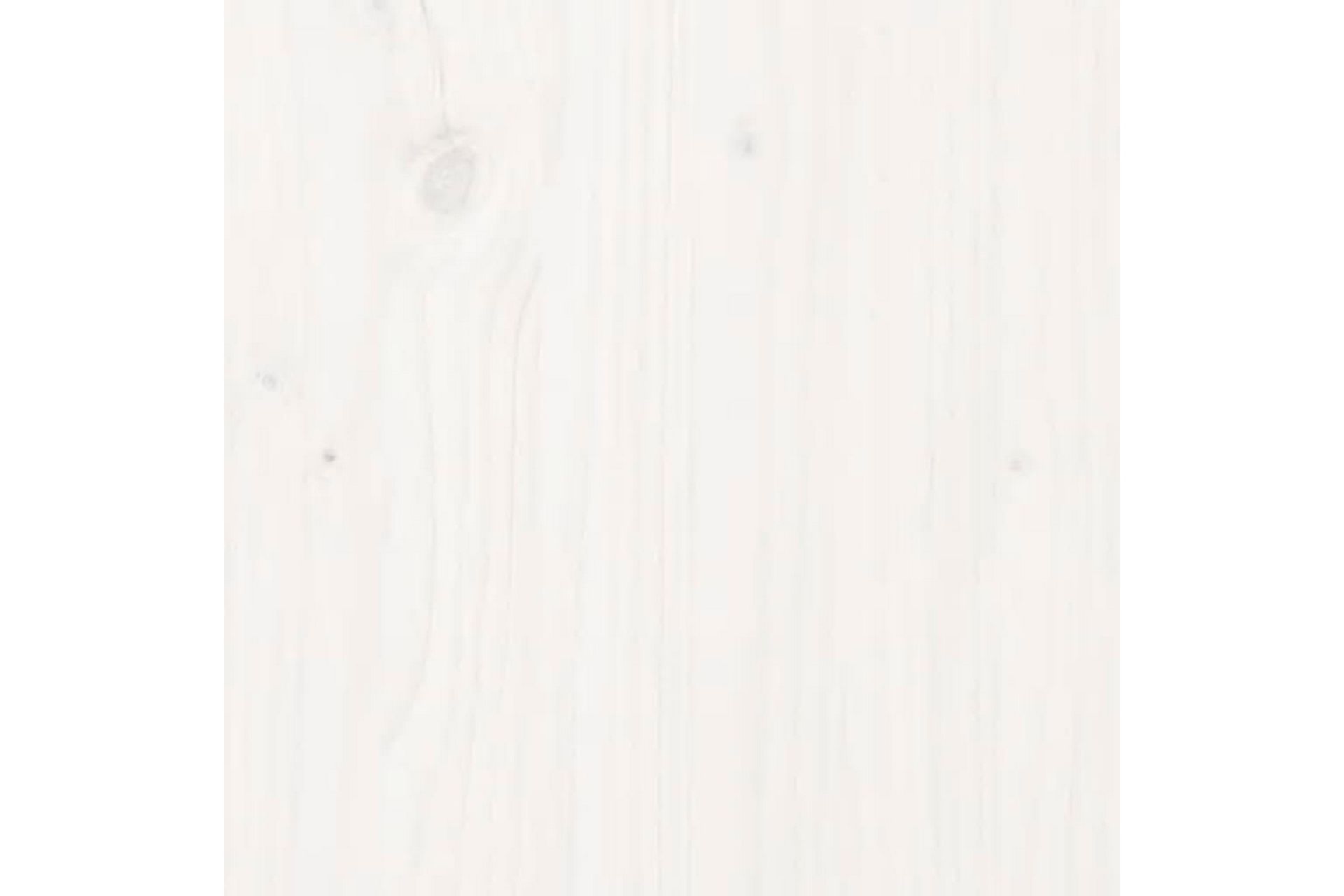 beBasic sengeramme 120x190 cm Small Double massivt fyrretræ hvid - Hvid - Møbler - Senge - Sengeramme & sengestel