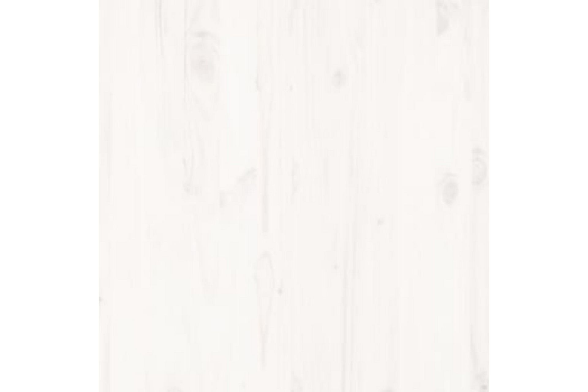beBasic sengeramme 135x190 cm dobbelt massivt træ hvid - Hvid - Møbler - Senge - Sengeramme & sengestel