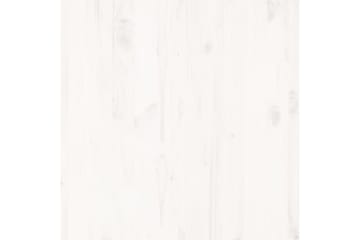 beBasic sengeramme 135x190 cm dobbelt massivt træ hvid - Hvid - Møbler - Senge - Sengeramme & sengestel