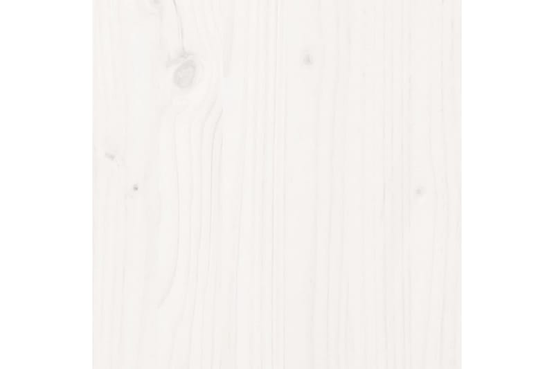beBasic sengeramme 140x190 cm massivt fyrretræ hvid - Hvid - Sengeramme & sengestel