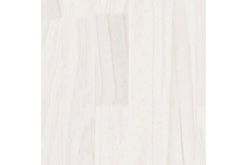 beBasic sengeramme 140x190 cm massivt fyrretræ hvid - Hvid - Sengeramme & sengestel