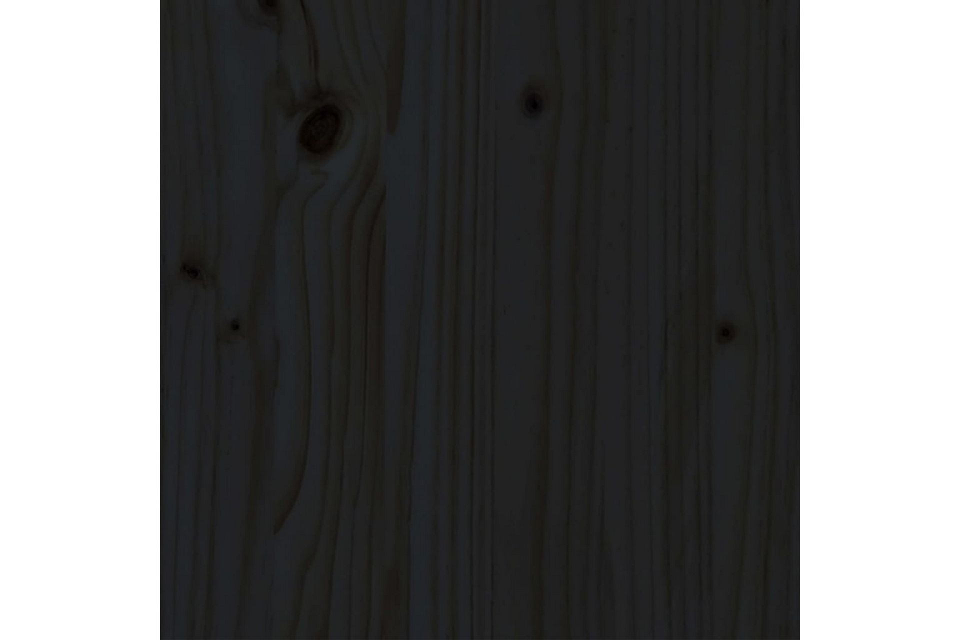 beBasic sengeramme 140x190 cm massivt fyrretræ sort - Sort - Møbler - Senge - Sengeramme & sengestel