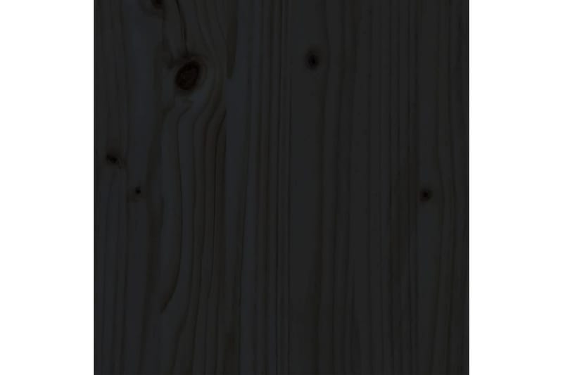 beBasic sengeramme 140x190 cm massivt træ sort - Sort - Sengeramme & sengestel
