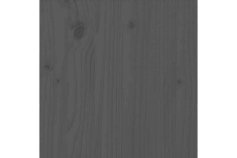 beBasic sengeramme 150x200 cm 5FT kingsize massivt træ grå - GrÃ¥ - Møbler - Senge - Sengeramme & sengestel