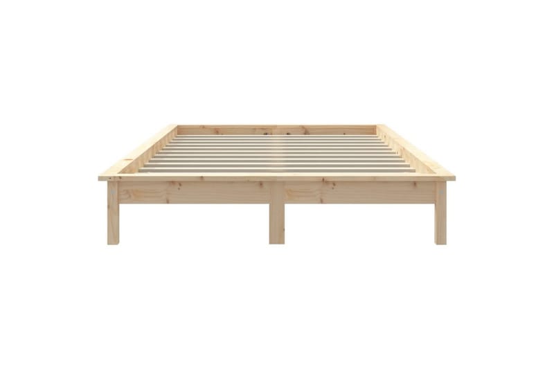 beBasic sengeramme 180x200 cm 6FT Super King massivt fyrretræ - Brun - Møbler - Senge - Sengeramme & sengestel