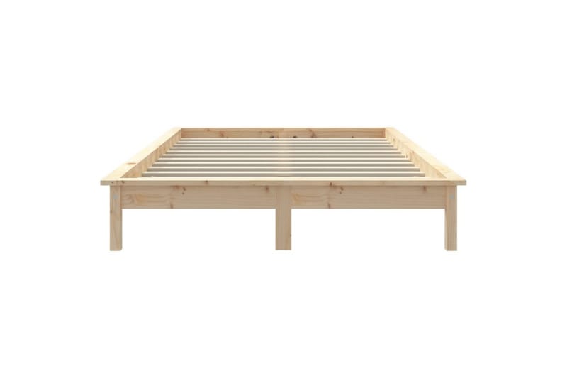 beBasic sengeramme 180x200 cm 6FT Super King massivt fyrretræ - Brun - Sengeramme & sengestel