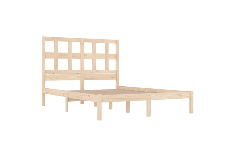beBasic sengeramme 180x200 cm Super King massivt fyrretræ - Brun - Møbler - Senge - Sengeramme & sengestel