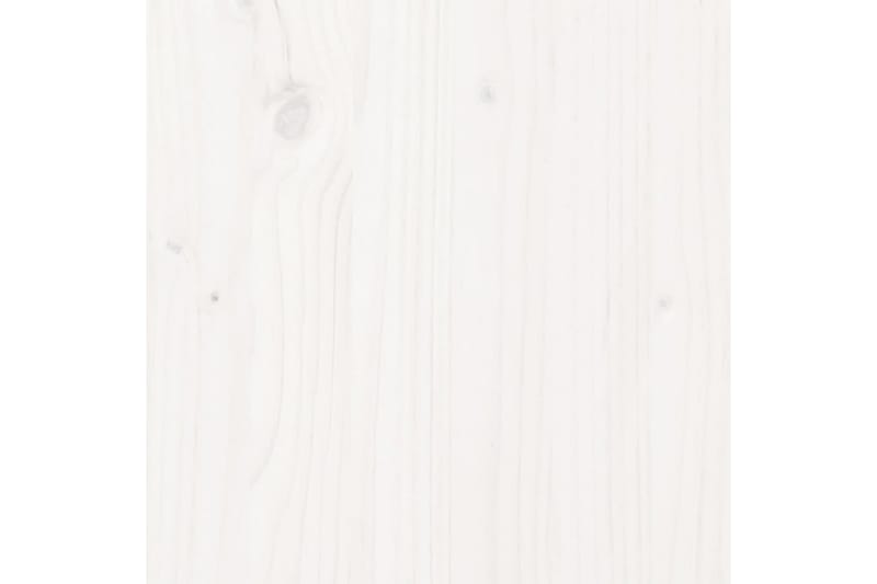 beBasic sengeramme 180x200 cm Super King massivt fyrretræ hvid - Hvid - Sengeramme & sengestel