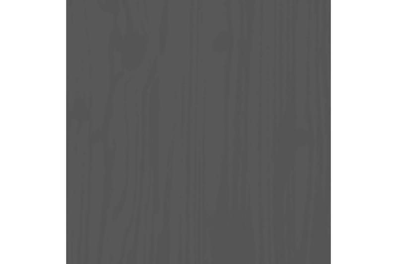 beBasic sengeramme 180x200 cm Super King massivt træ grå - GrÃ¥ - Sengeramme & sengestel