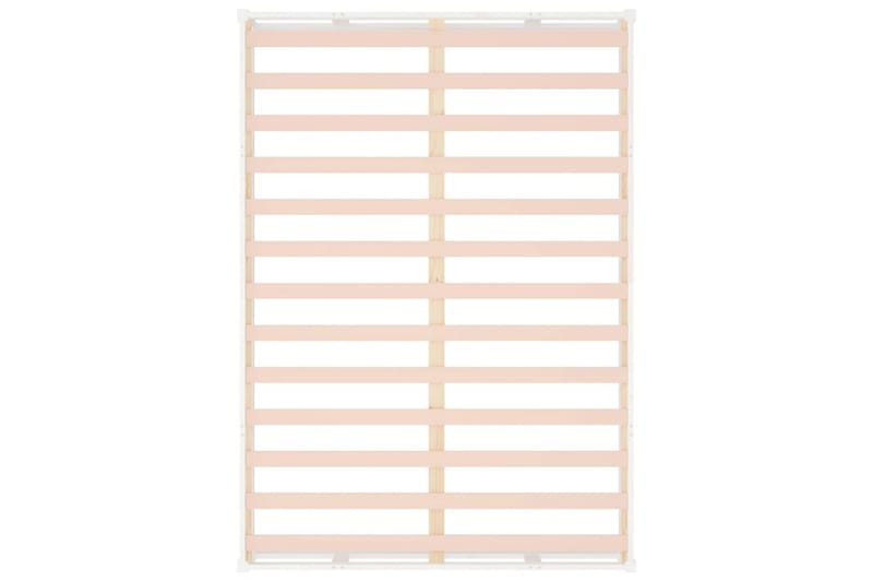 beBasic sengeramme 180x200 cm Super King massivt træ hvid - Hvid - Møbler - Senge - Sengeramme & sengestel