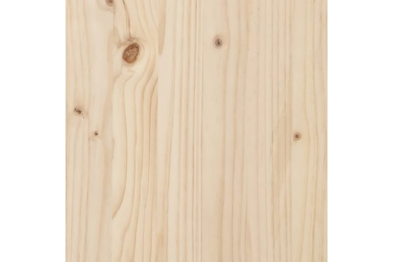 beBasic sengeramme 200x200 cm massivt fyrretræ - Brun - Sengeramme & sengestel