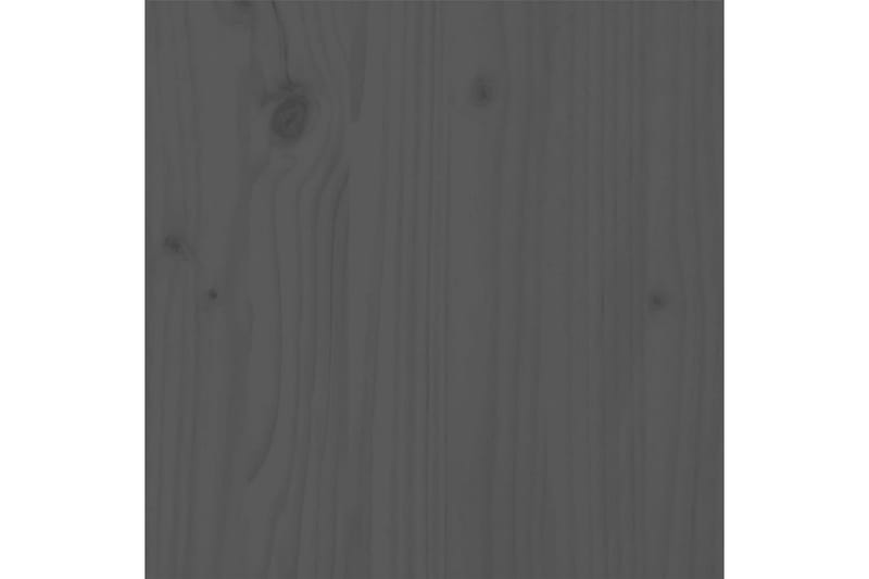 beBasic sengeramme 200x200 cm massivt fyrretræ grå - GrÃ¥ - Møbler - Senge - Sengeramme & sengestel