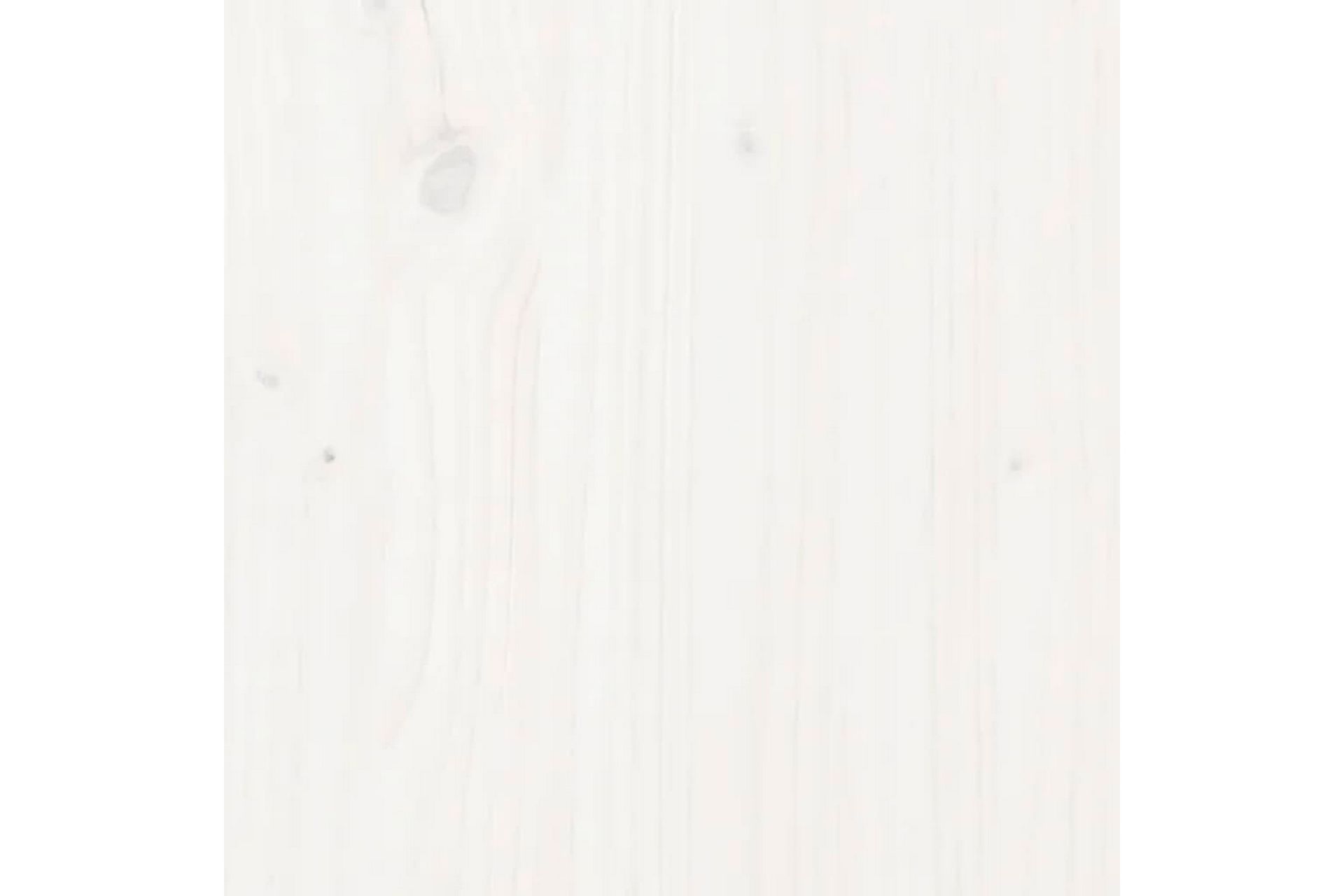 beBasic sengeramme 200x200 cm massivt fyrretræ hvid - Hvid - Møbler - Senge - Sengeramme & sengestel