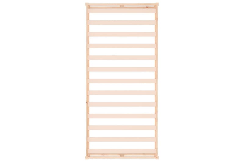 beBasic sengeramme 75x190 cm Small Single massivt træ - Brun - Møbler - Senge - Sengeramme & sengestel