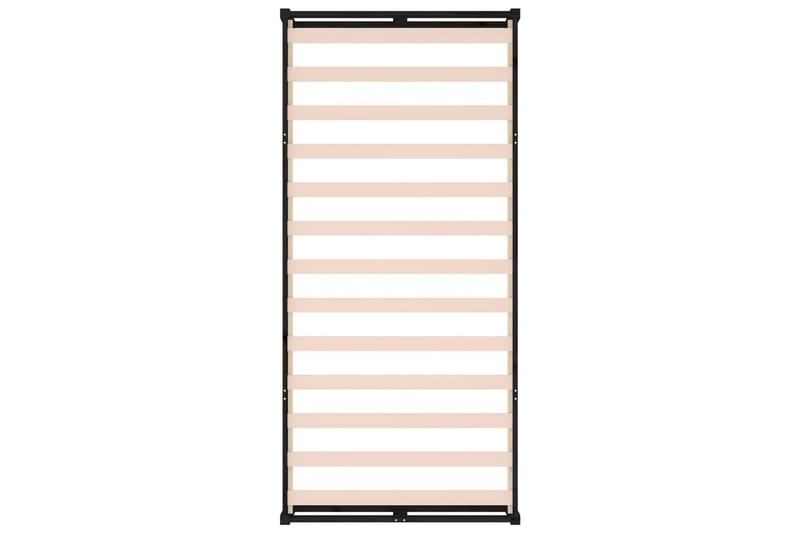 beBasic sengeramme 75x190 cm Small Single massivt træ sort - Sort - Møbler - Senge - Sengeramme & sengestel