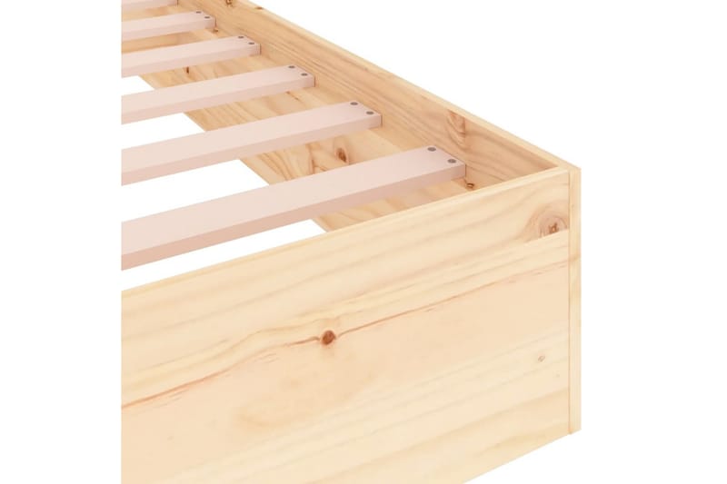 beBasic sengeramme 90x190 cm Single massivt træ - Møbler - Senge - Sengeramme & sengestel