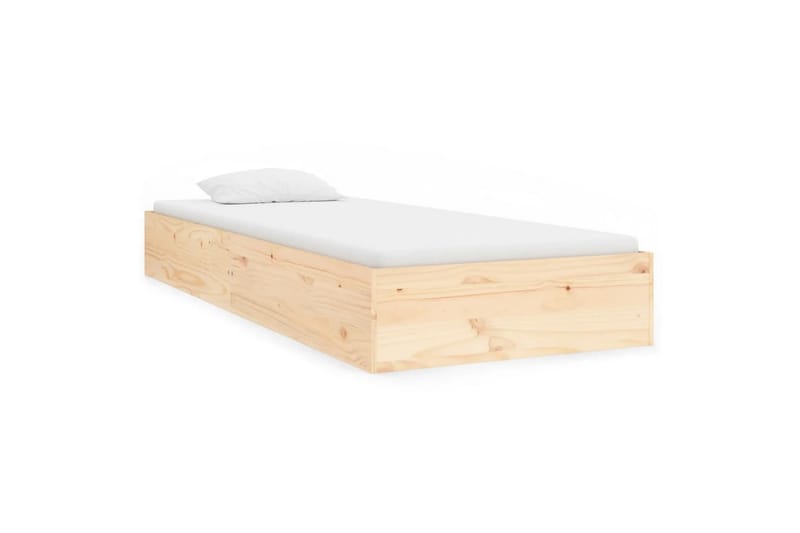 beBasic sengeramme 90x190 cm Single massivt træ - Møbler - Senge - Sengeramme & sengestel