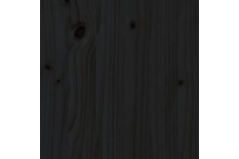beBasic sengeramme 90x200 cm massivt træ sort - Sort - Sengeramme & sengestel