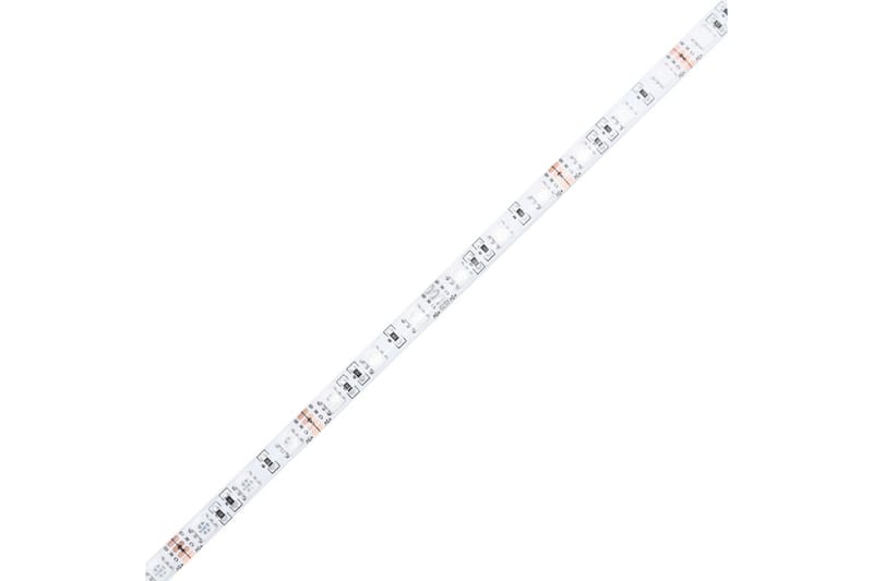 beBasic sengeramme med LED-lys 100x200 cm massivt træ hvid - Hvid - Møbler - Senge - Sengeramme & sengestel