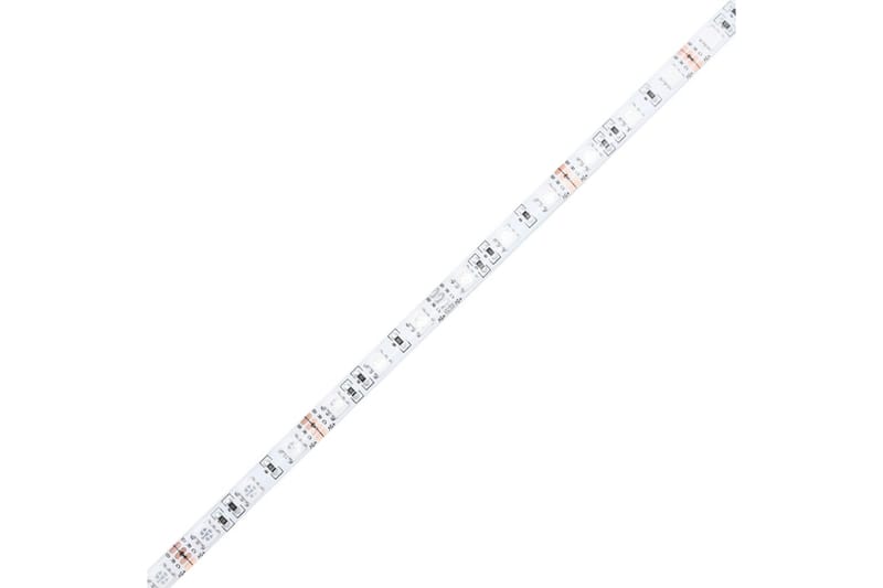 beBasic sengeramme med LED-lys 90x200 cm massivt træ hvid - Hvid - Møbler - Senge - Sengeramme & sengestel