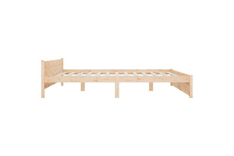 beBasic sengeramme med skuffer 200x200 cm - Brun - Møbler - Senge - Sengeramme & sengestel