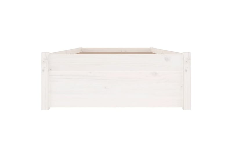 beBasic sengeramme med skuffer 90x200 cm hvid - Hvid - Møbler - Senge - Sengeramme & sengestel