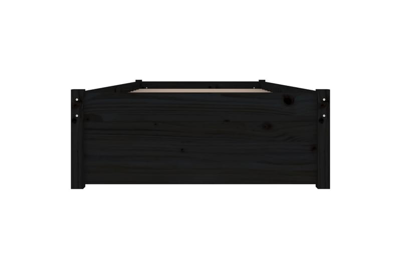beBasic sengeramme med skuffer 90x200 cm sort - Sort - Sengeramme & sengestel