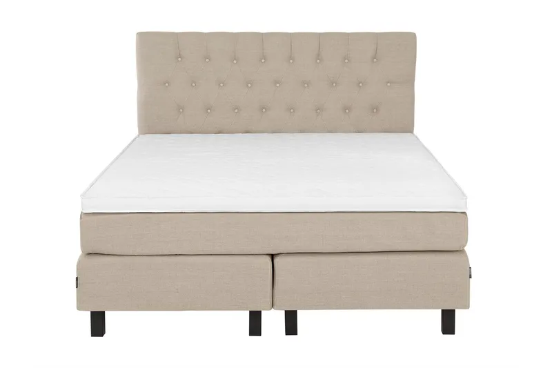 Bed Deluxe Komplet Sengepakke 180x200 cm, Beige