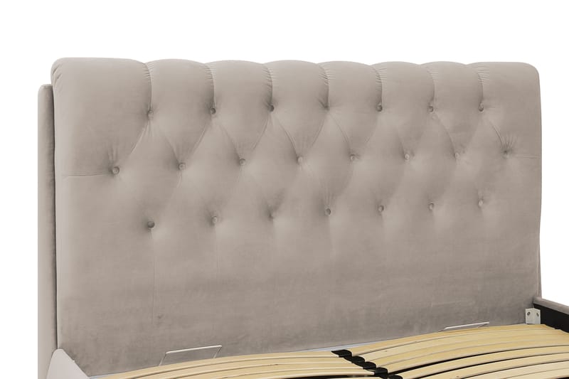 Bedford Sengpakke med Opbevaring 160x200 cm - Beige - Møbler - Senge - Komplet sengepakke