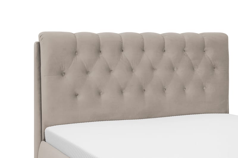Bedford Sengpakke med Opbevaring 160x200 cm - Beige - Møbler - Senge - Komplet sengepakke