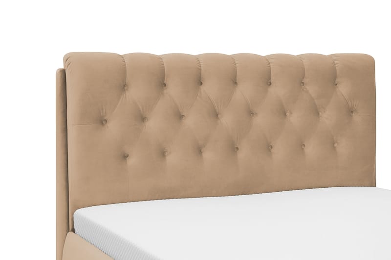 Bedford Sengpakke med Opbevaring 160x200 cm - Lysebrun - Møbler - Senge - Komplet sengepakke