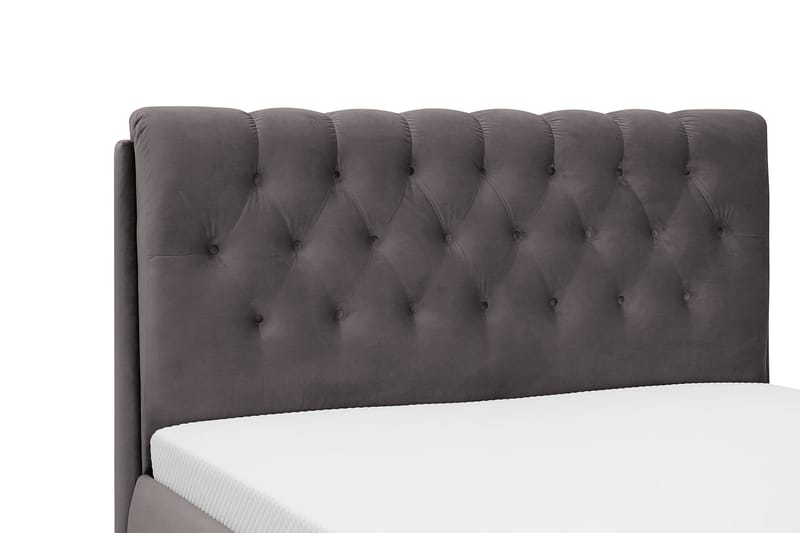 Bedford Sengpakke med Opbevaring 160x200 cm - Mørkegrå - Møbler - Senge - Komplet sengepakke