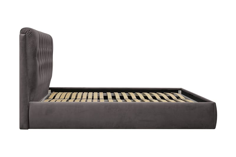 Bedford Sengpakke med Opbevaring 160x200 cm - Mørkegrå - Møbler - Senge - Komplet sengepakke