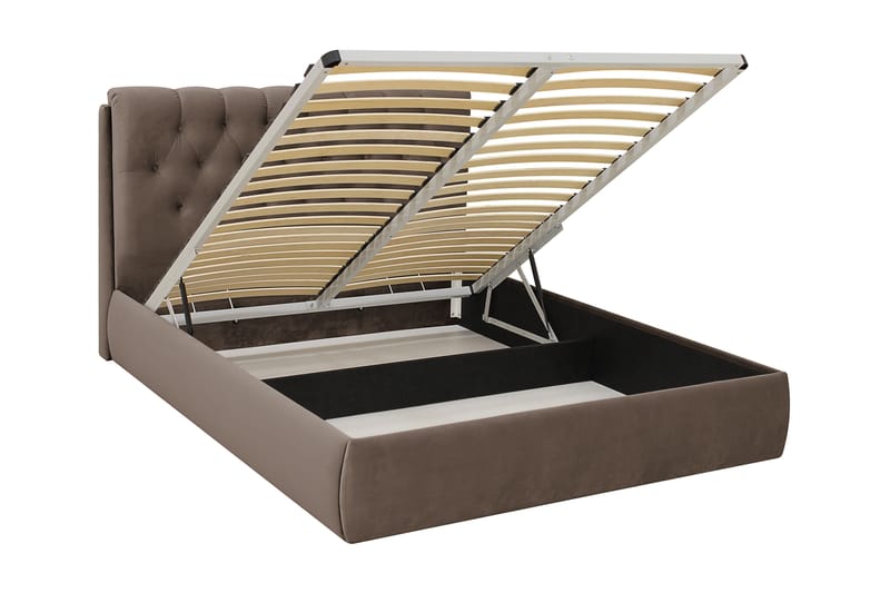 Bedford Sengpakke med Opbevaring 180x200 cm - Brun - Møbler - Senge - Komplet sengepakke