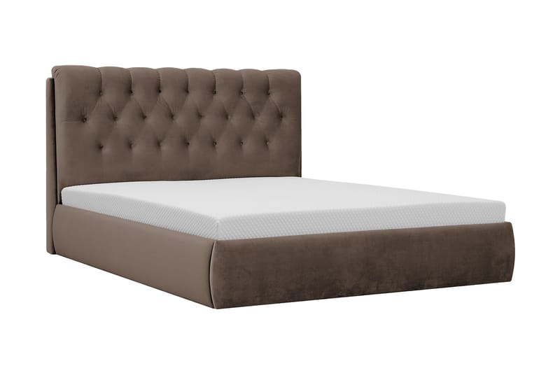 Bedford Sengpakke med Opbevaring 180x200 cm - Brun - Møbler - Senge - Komplet sengepakke
