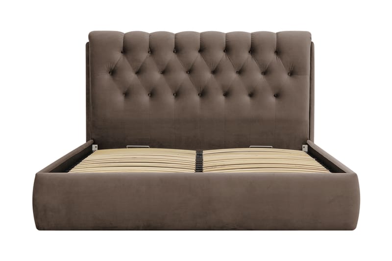Bedford Sengpakke med Opbevaring 180x200 cm - Brun - Møbler - Senge - Komplet sengepakke