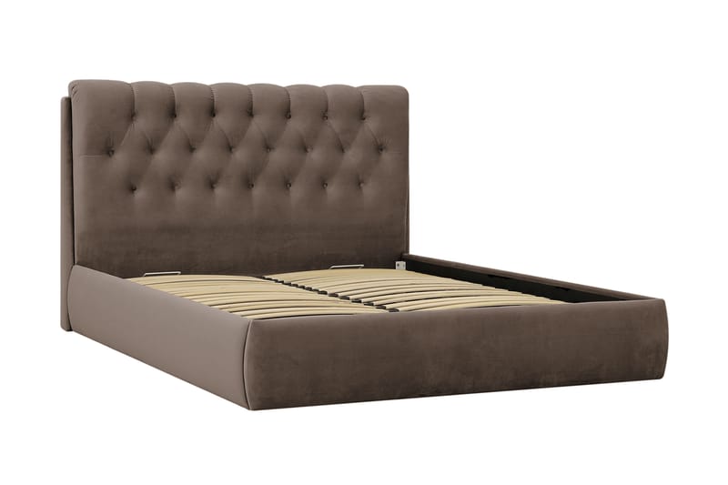 Bedford Sengpakke med Opbevaring 180x200 cm - Brun - Møbler - Senge - Komplet sengepakke