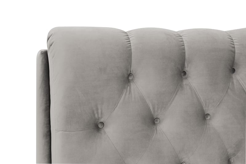 Bedford Sengpakke med Opbevaring 180x200 cm - Grå - Møbler - Senge - Komplet sengepakke