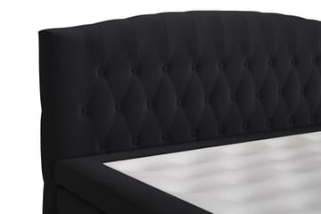 Belda Kontinentalseng 120x200 Medium - Sort - Møbler - Senge - Kontinentalsenge