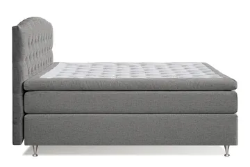 Belda Kontinentalseng 160x200 Fast/Medium - Grå - Møbler - Senge - Kontinentalsenge