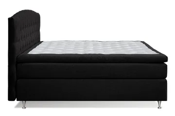 Belda Kontinentalseng 180x200 Fast/Medium - Sort - Møbler - Senge - Kontinentalsenge