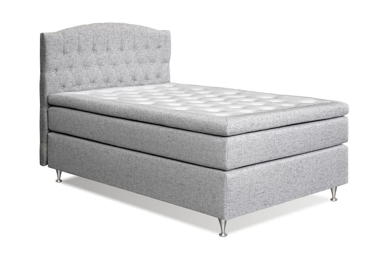 Belda Sengepakke 140x200 Fast - Lysegrå - Møbler - Senge - Komplet sengepakke
